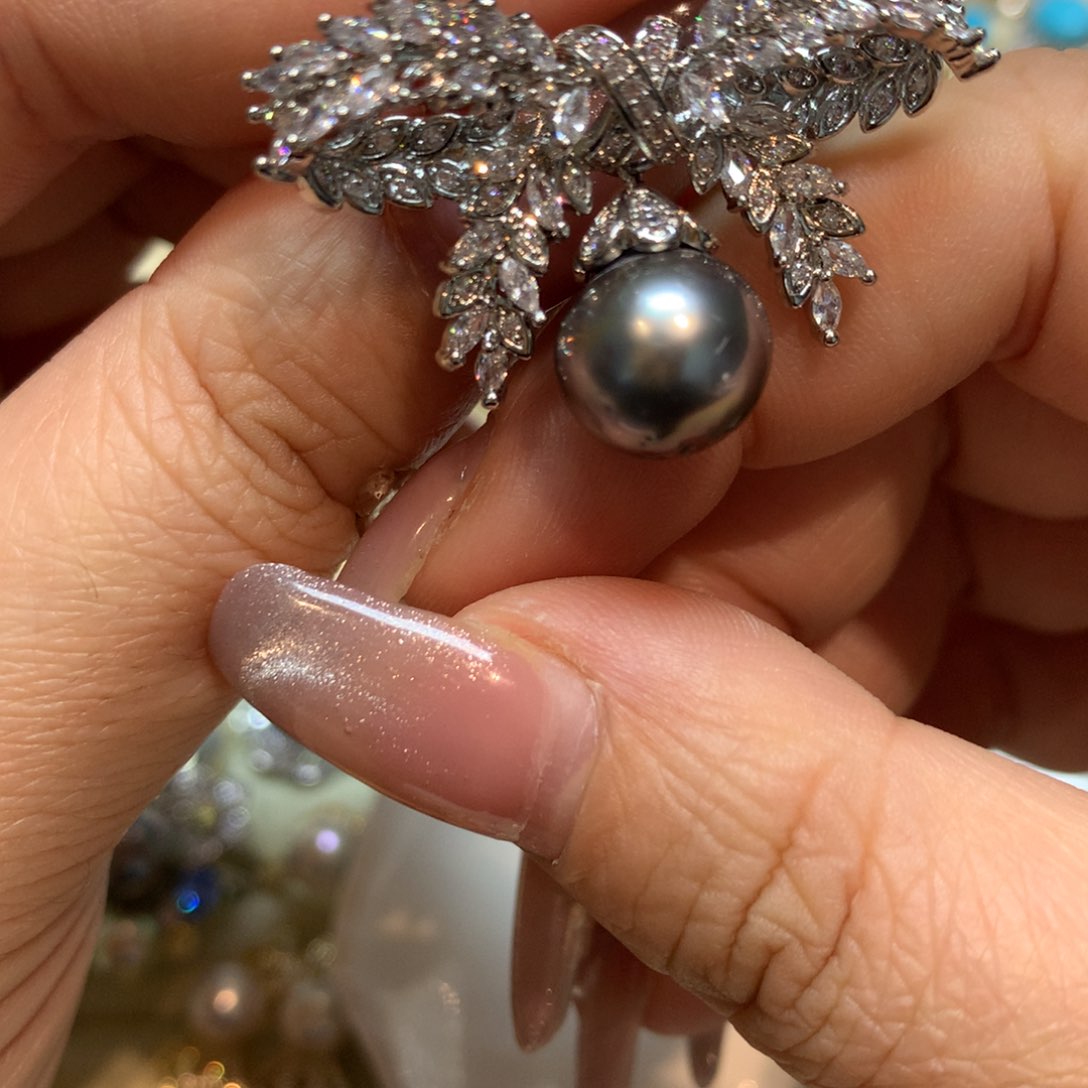 海水珍珠胸饰未镶嵌