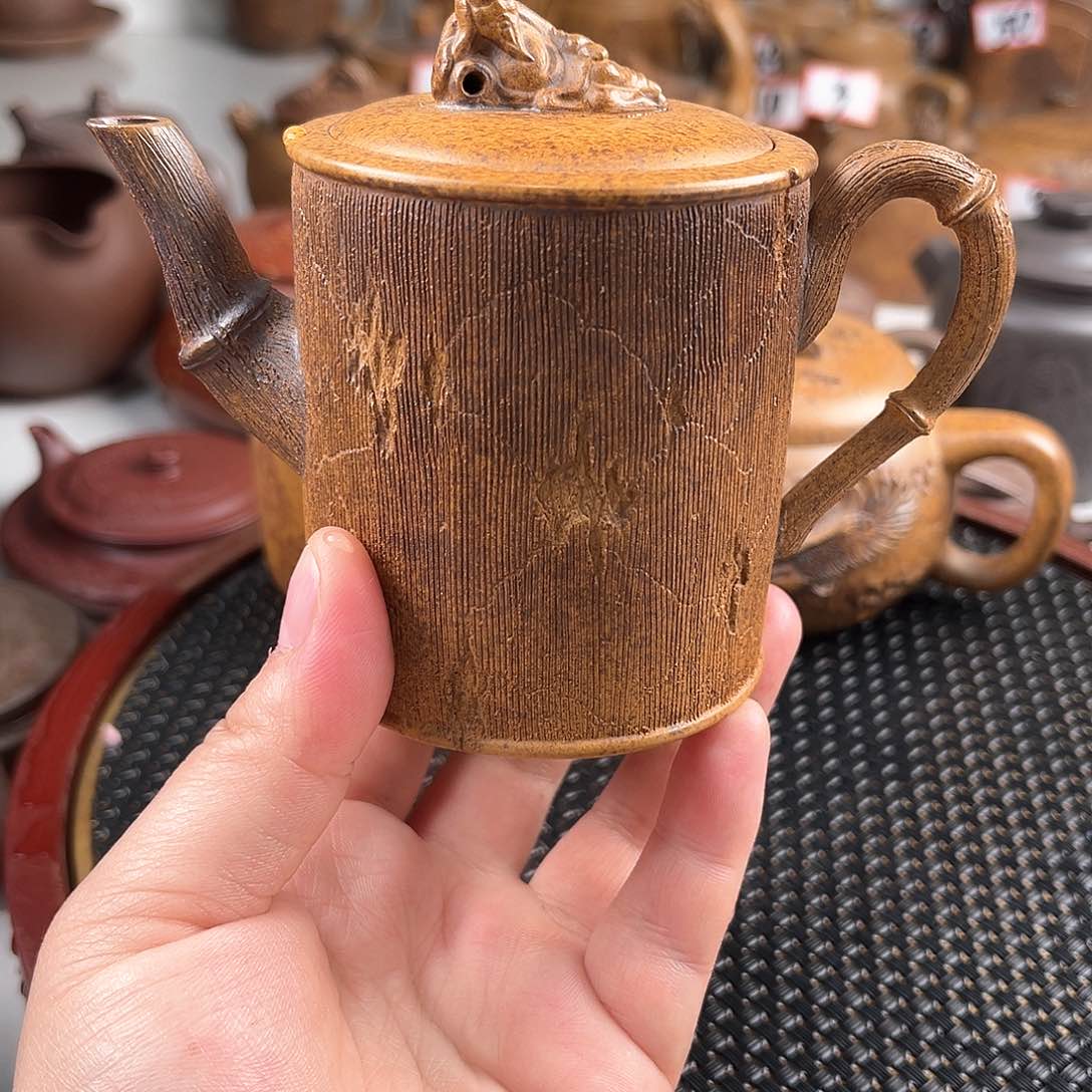 紫泥茶壶宜兴紫砂