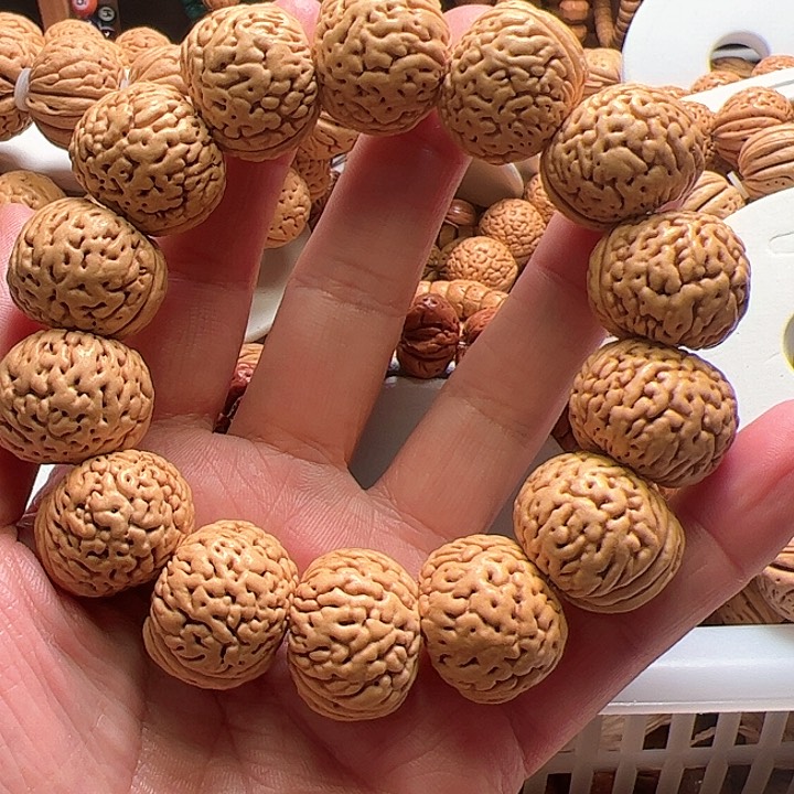 桃核手串苹果园桃核手串22尺