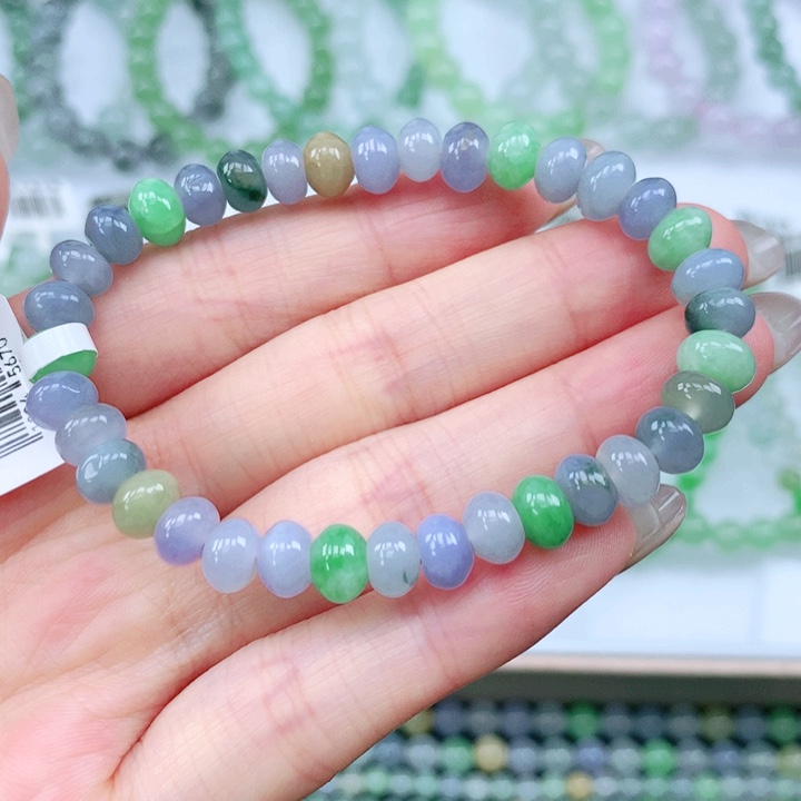 未镶嵌手链翡翠翡翠