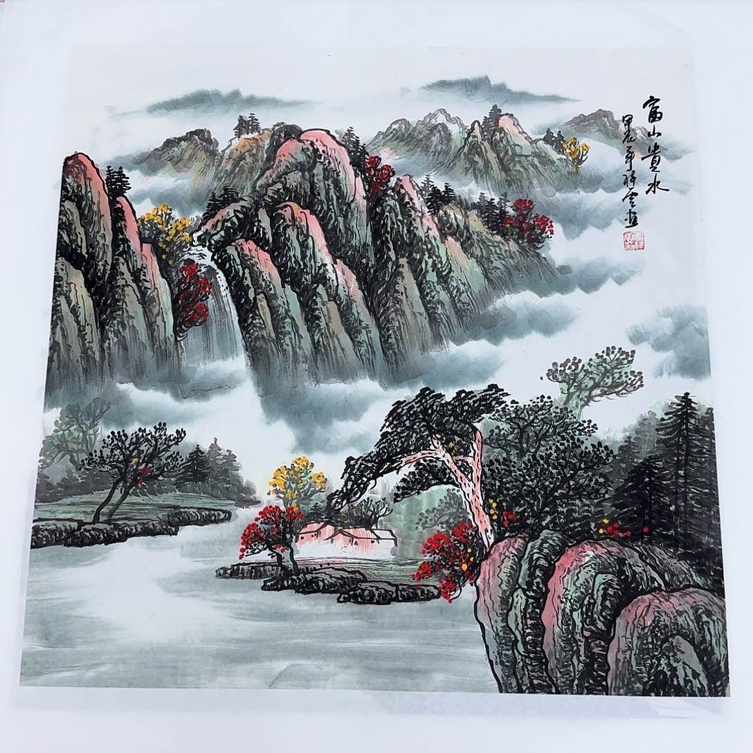 国画国画作品集一个h