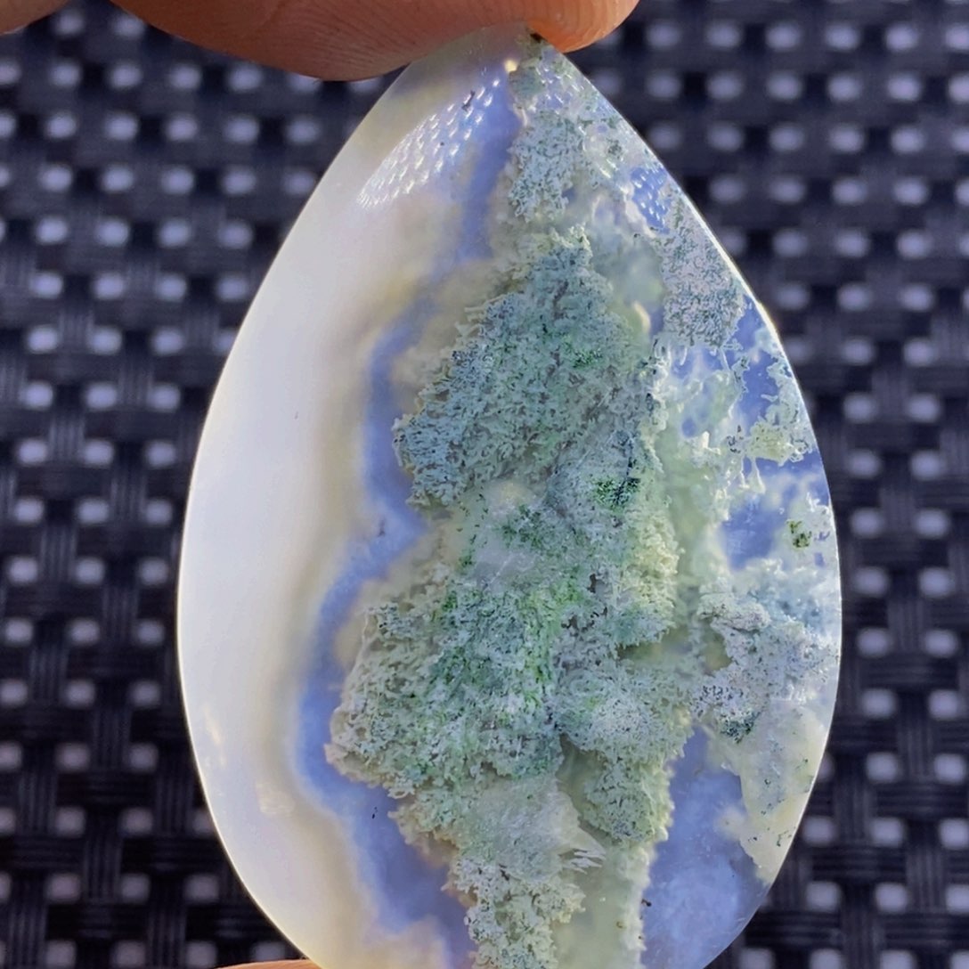 玛瑙/玉髓颈饰未镶嵌背***才