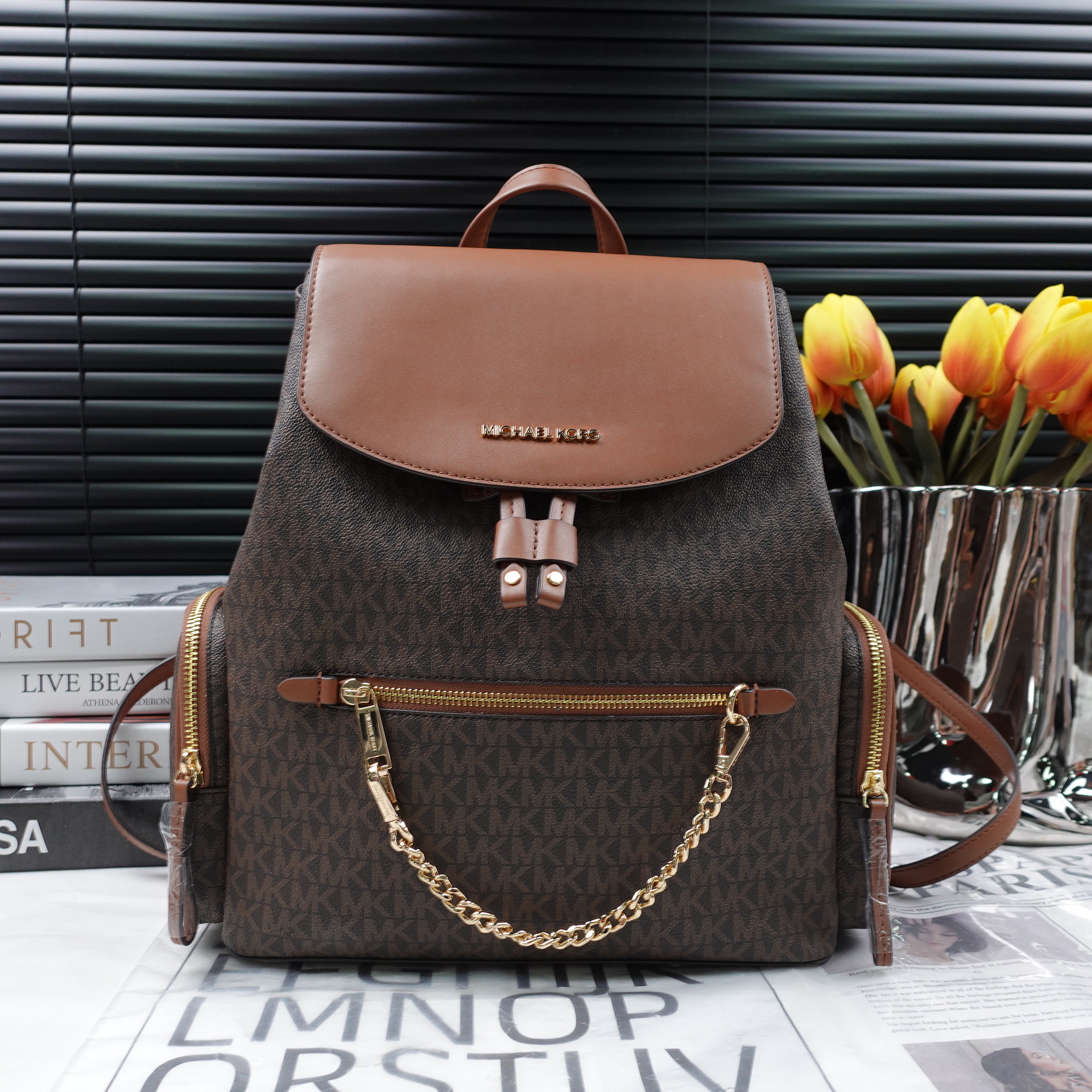 95新 MICHAEL KORS/迈克高仕 双肩包/T10249972