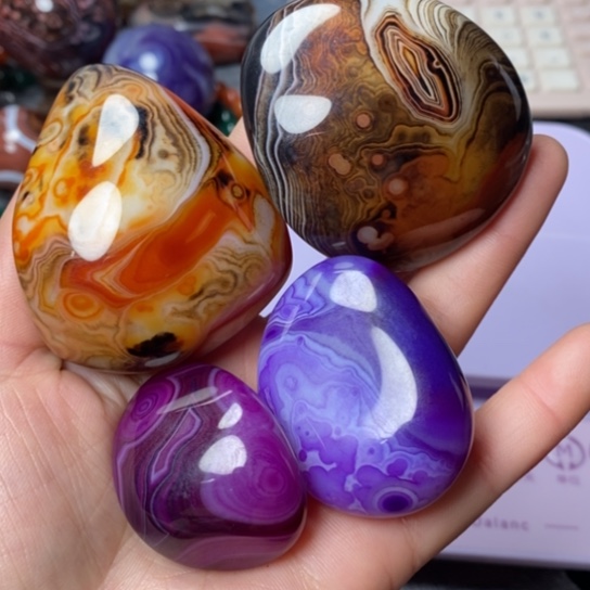 玛瑙/玉髓珠宝奇石未镶嵌春*