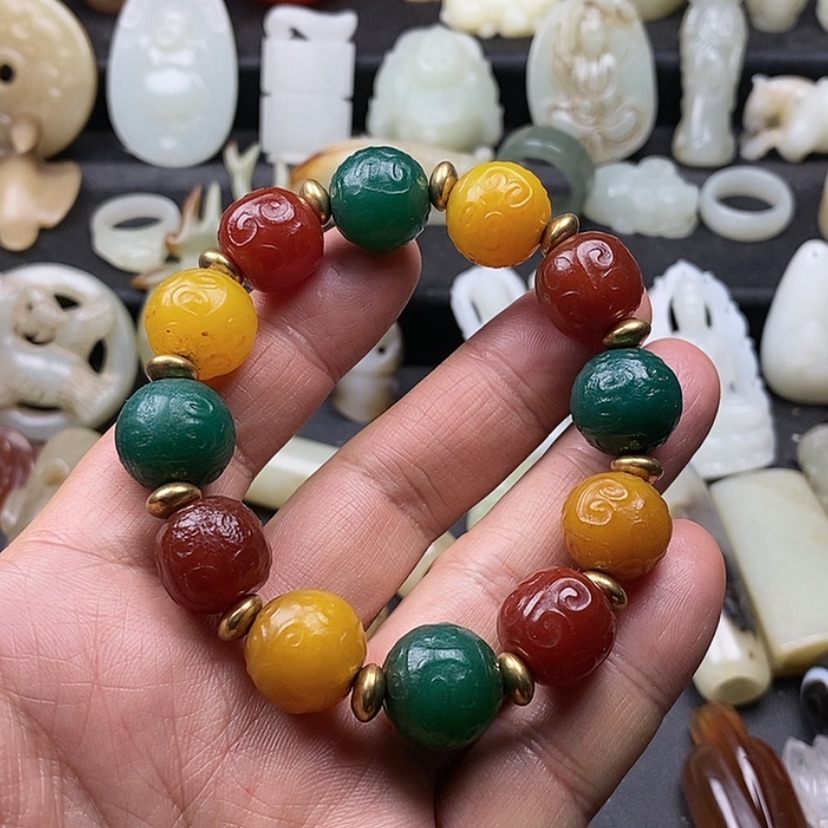 【闪购商品】玛瑙/玉髓手链未镶嵌