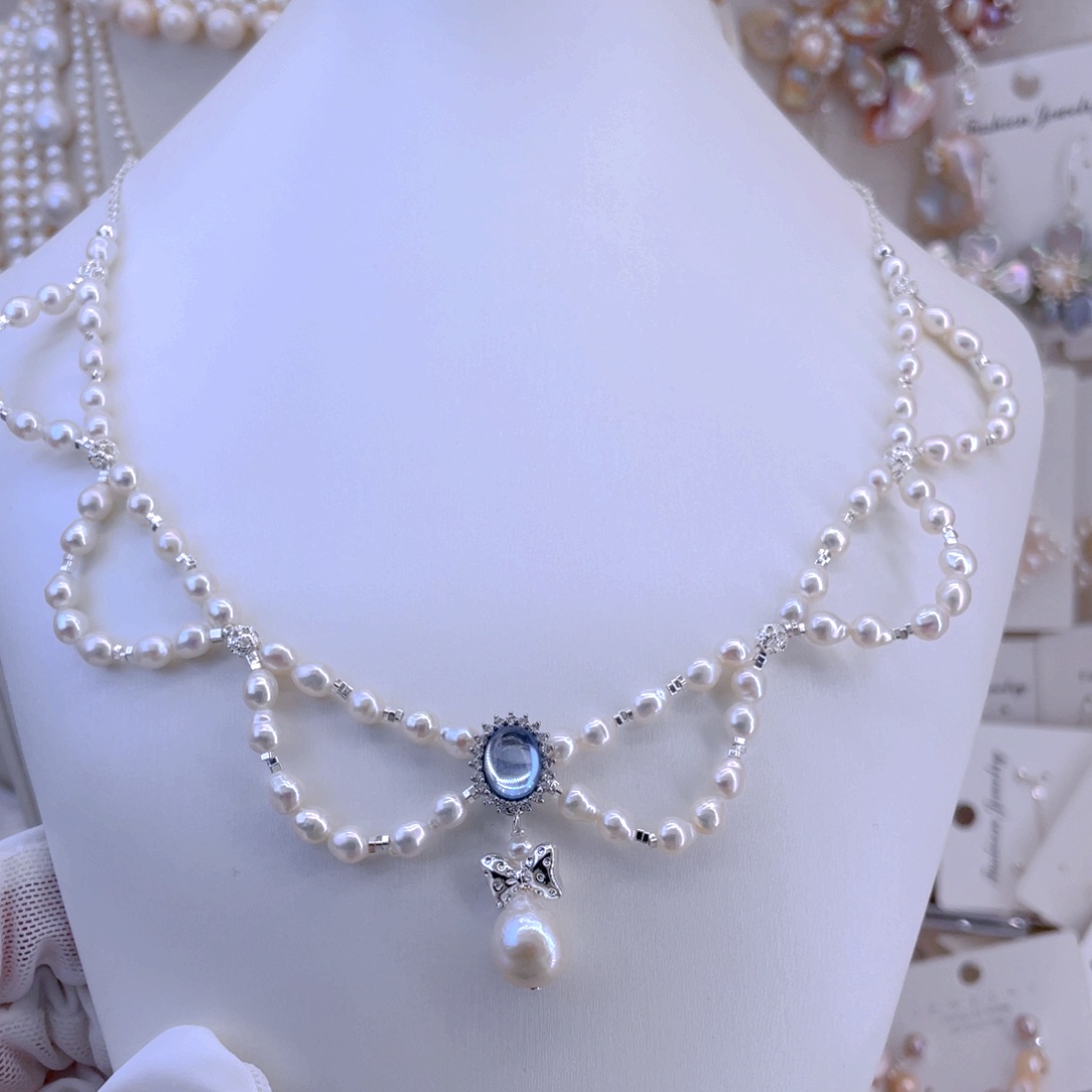 未镶嵌耳饰淡水珍珠