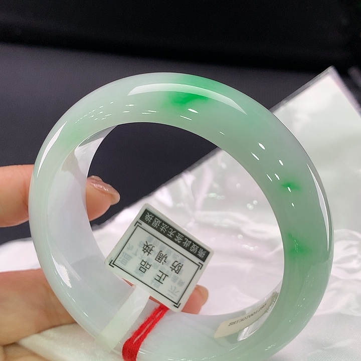 翡翠未镶嵌手镯轮胎58-59