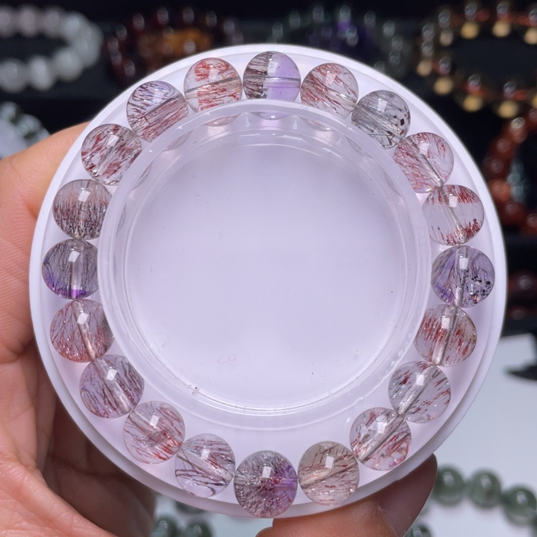 水晶手链未镶嵌小****哥超七9+mm