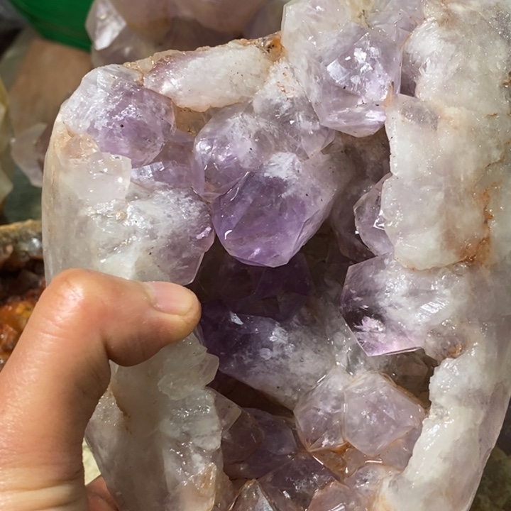 紫晶未镶嵌大型摆件（非配饰）