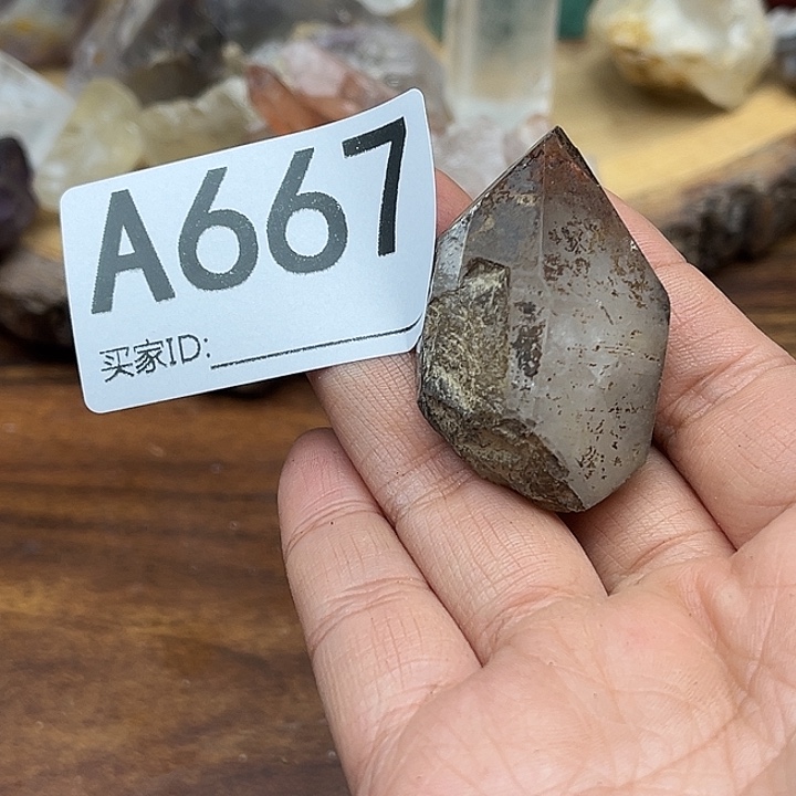 ****毛未镶嵌水晶珠宝半成品默认微瑕