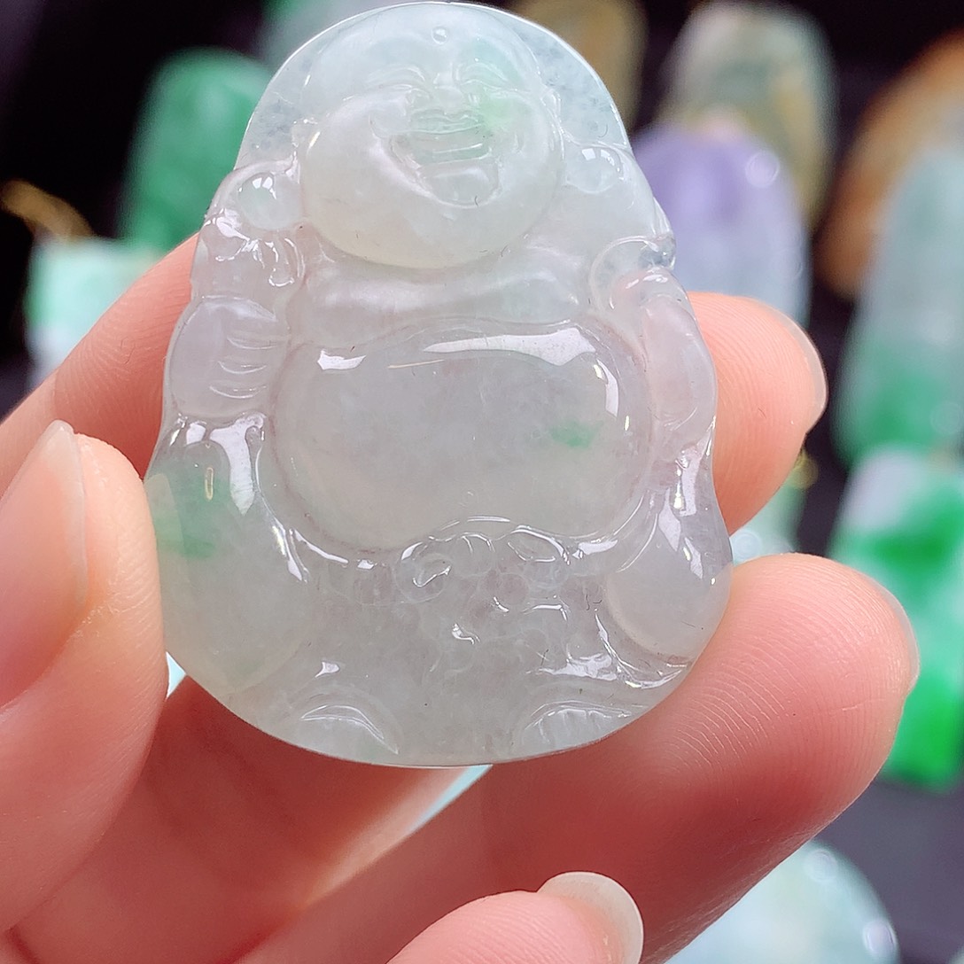 翡翠颈饰未镶嵌翡翠吊坠