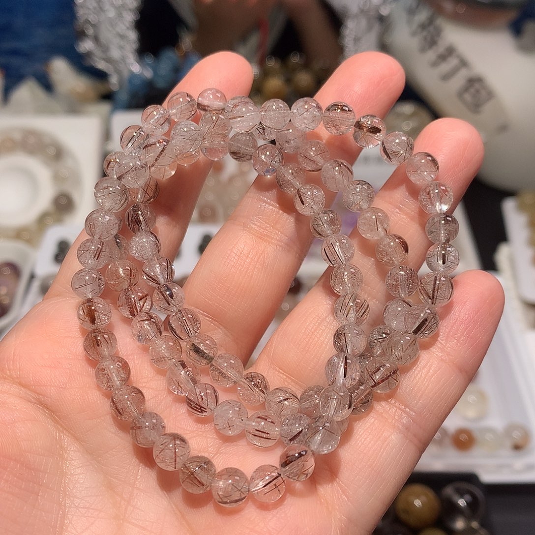 颈饰未镶嵌水晶多样化三圈发1条066