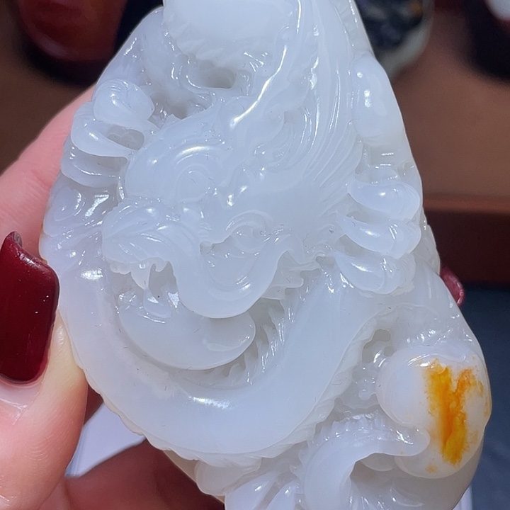 和田玉未镶嵌颈饰X7 