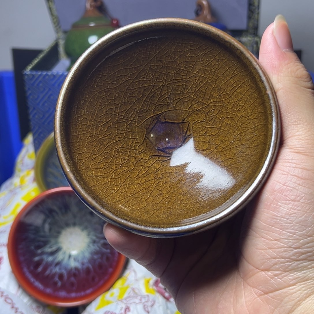 茶盏建阳建盏喝茶主人杯