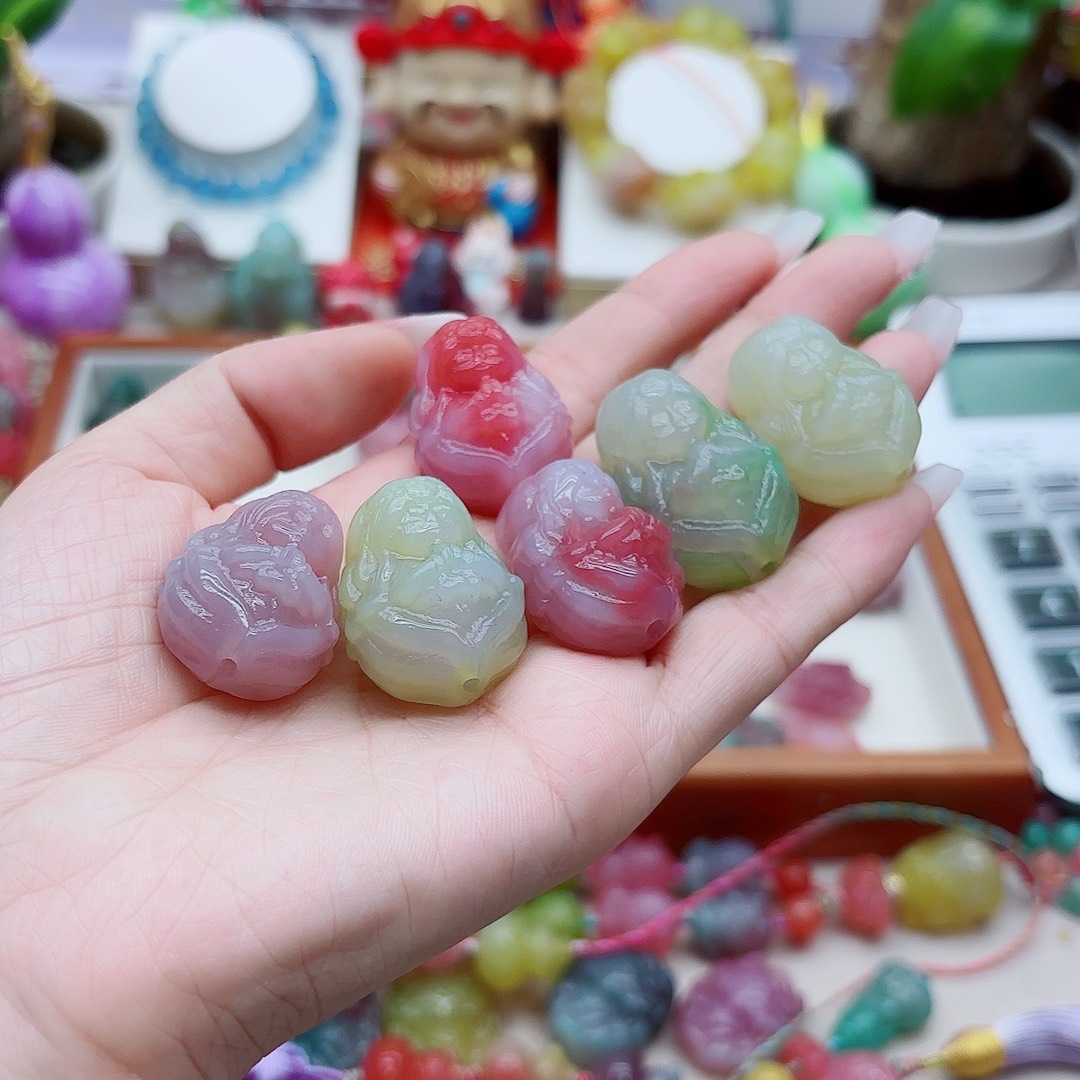 *****玛瑙/玉髓未镶嵌手链盐源6