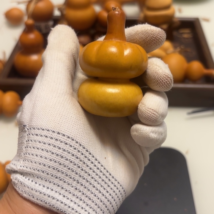 天***镜天然手捻老皮葫芦