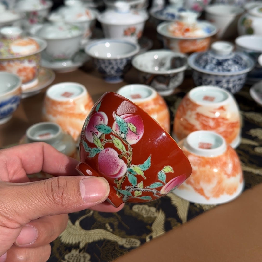 大***天茶具新号开播种类多多