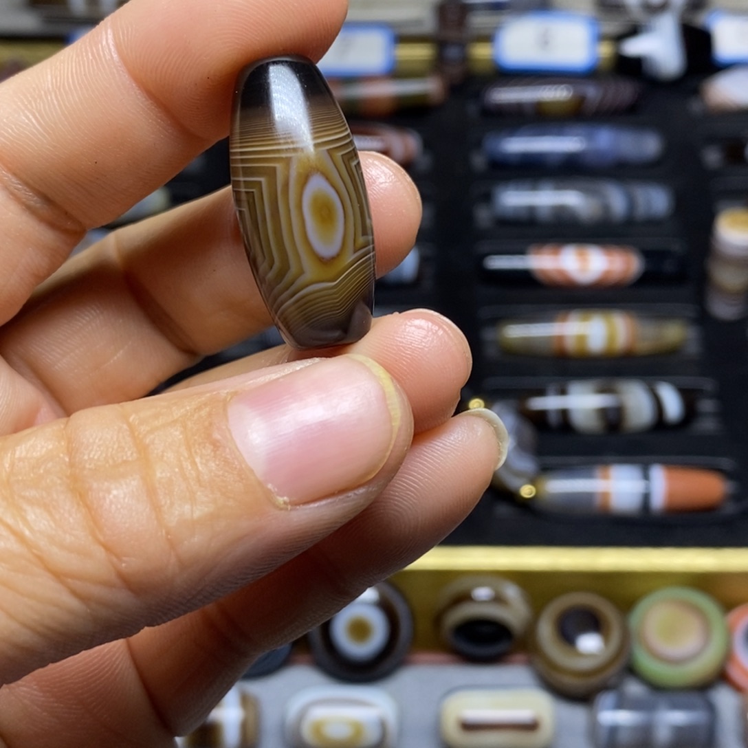 我***花玛瑙/玉髓合金珠宝半成品