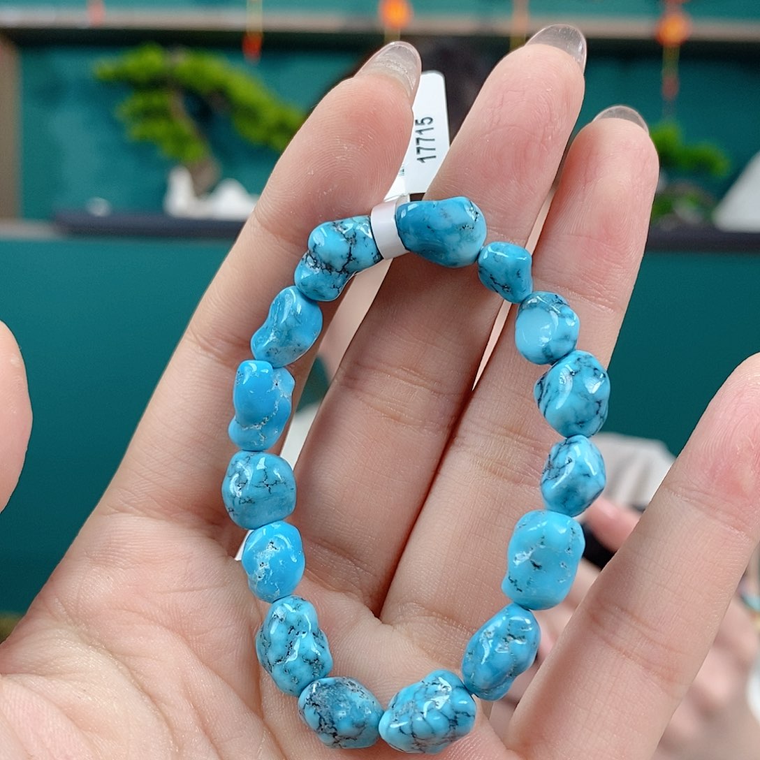 绿松石珠宝奇石未镶嵌