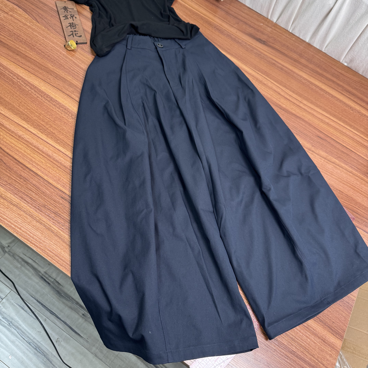 春秋女装裤子宽松慵懒哈伦裤弯刀裤阔腿裤休闲裤子大码A1