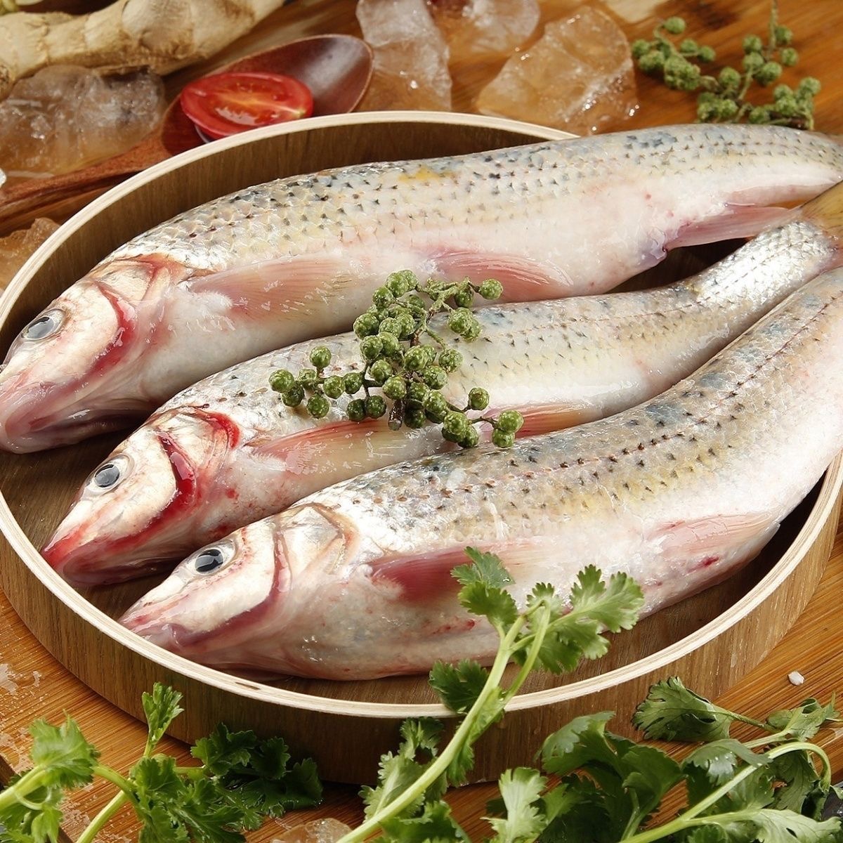 淡水 花骨鱼+石鲫鱼8斤 去内脏净重＞6斤顺丰冷链真空包装发货