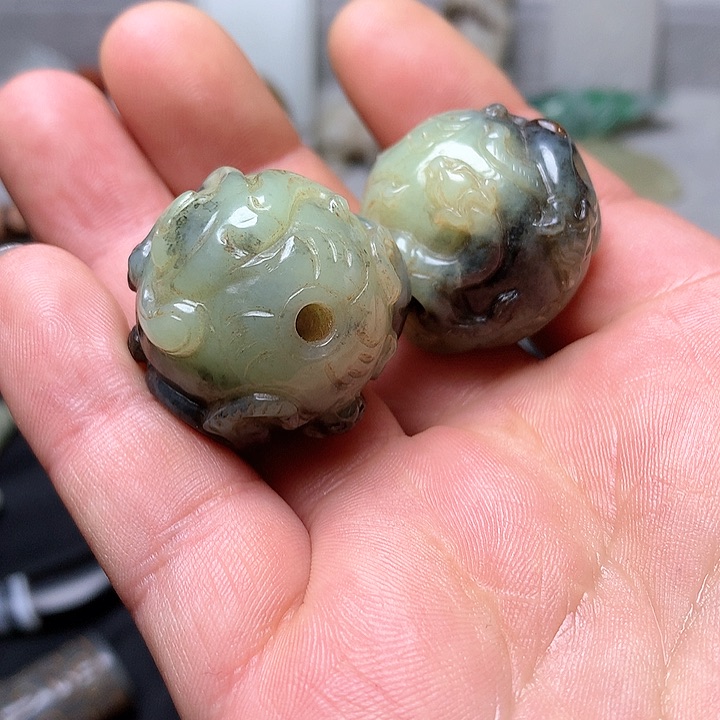 和田玉挂件未镶嵌已*置