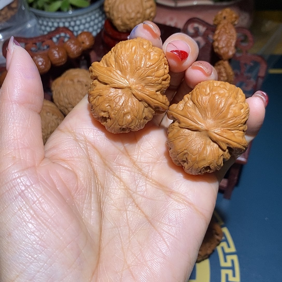 文玩核桃把件元宝41