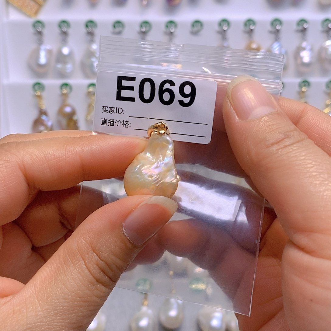 淡水珍珠颈饰银S925镶嵌