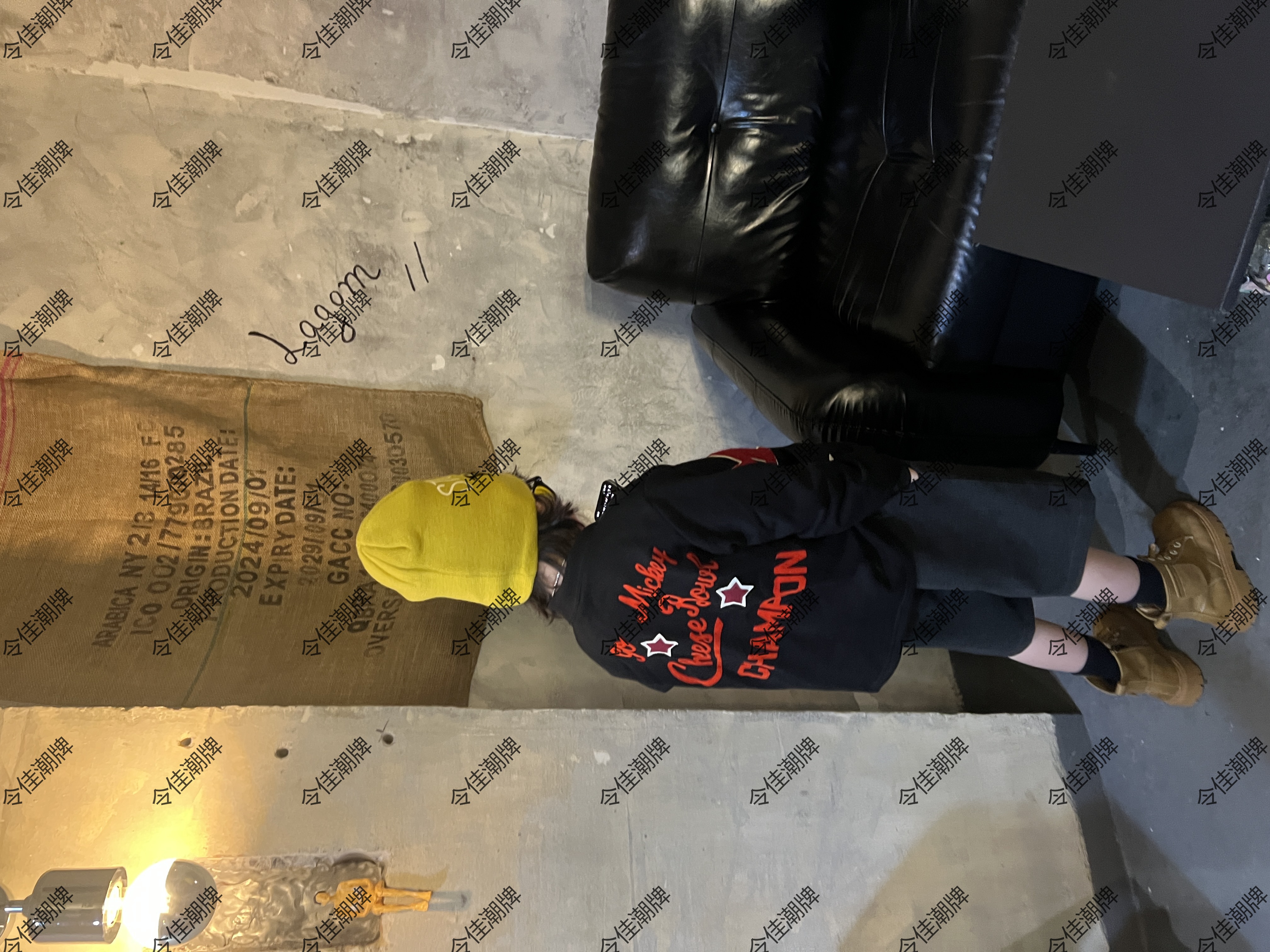 现令佳潮牌秋季儿童重工潮牌男女童贴布休闲外套3105春秋童装