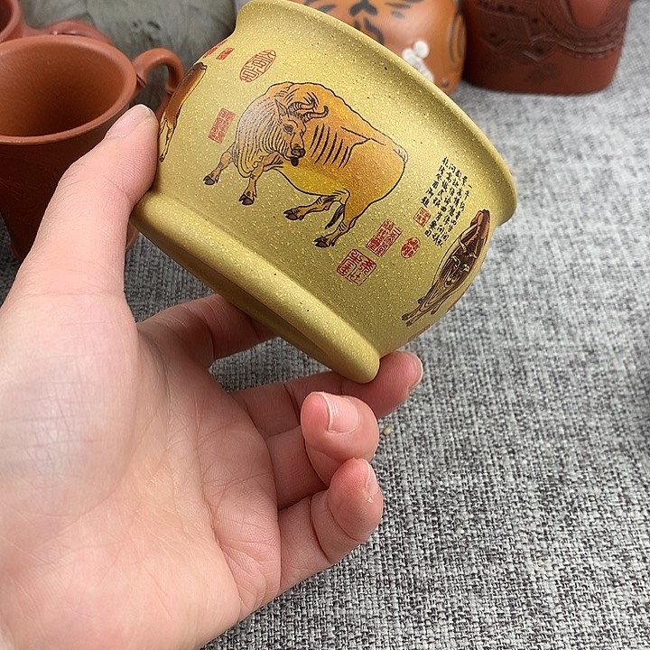 紫砂茶杯高端主人杯