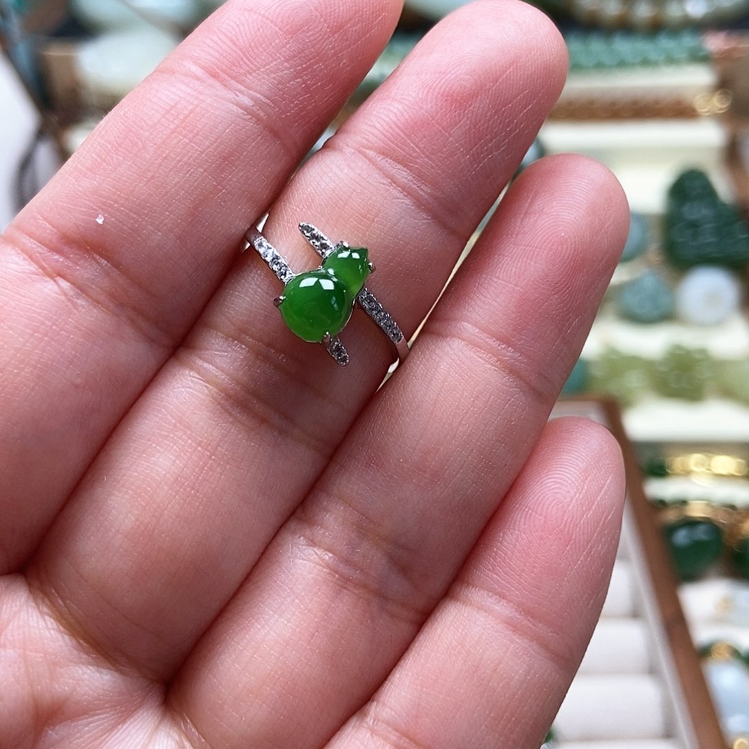 吊坠(不含链)银S925镶嵌和田玉等*来