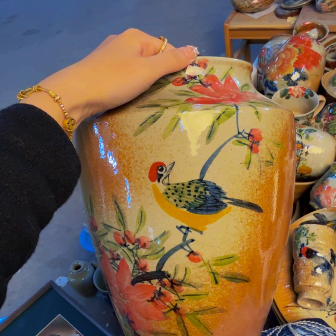 瓷片景德镇陶瓷手工手绘