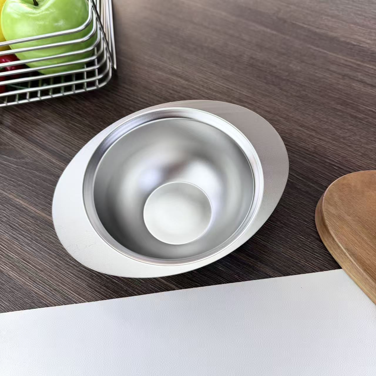 18/10不锈钢儿童碗多用飞碟碗口径12cm高度5.8cm重约158g