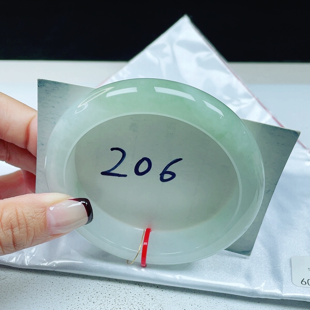 翡翠未镶嵌手镯 正圈60+