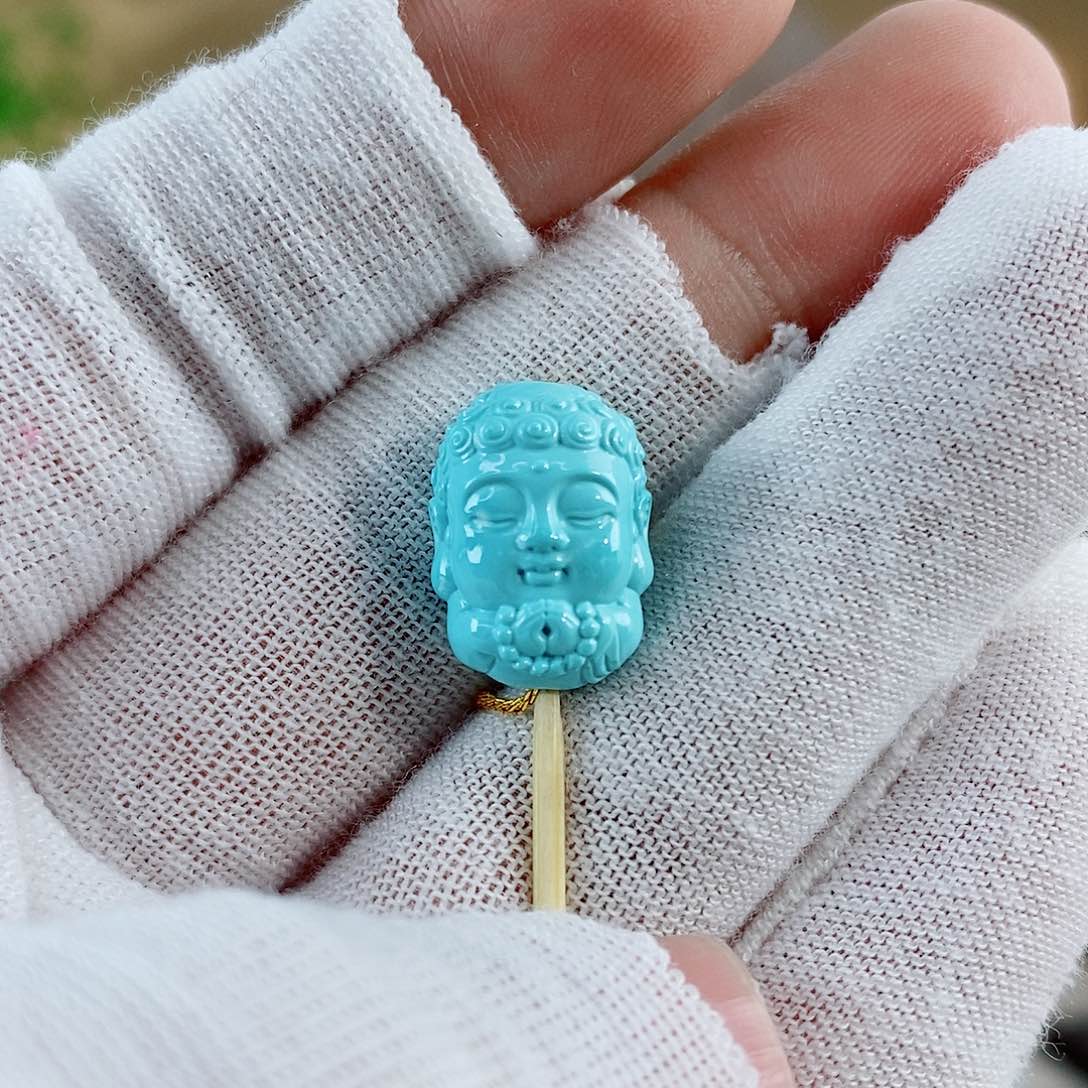 绿松石珠宝奇石未镶嵌