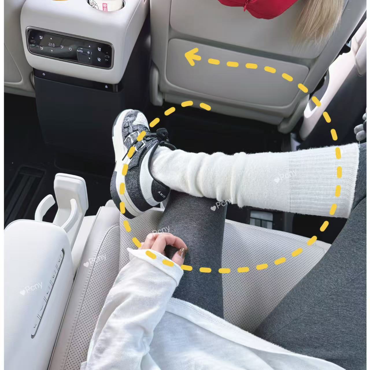 PCNY「原色袜套」不理理冬季新款小众女装时尚休闲袜套