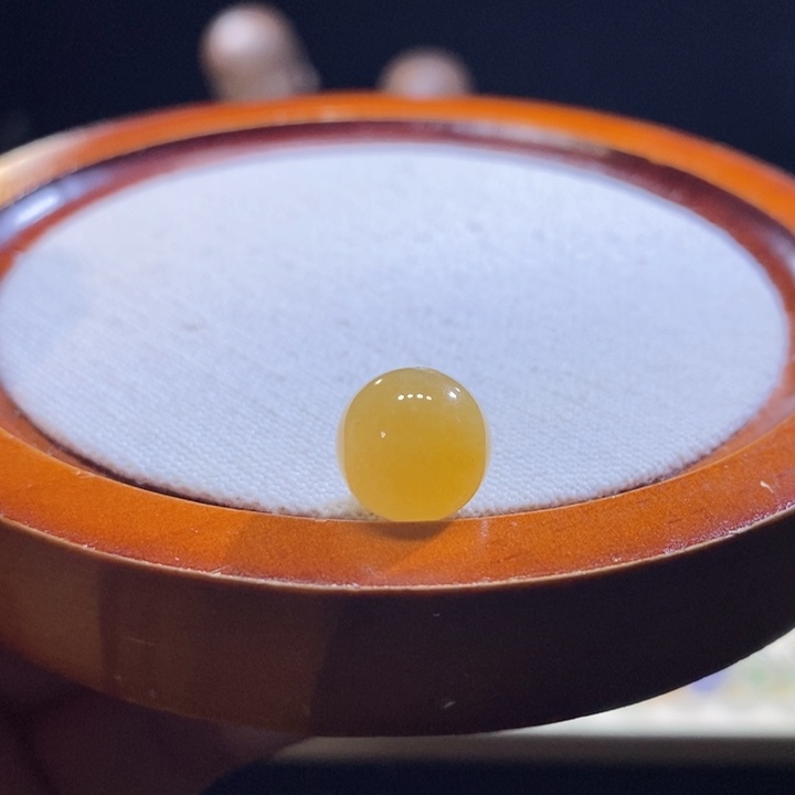 翡翠未镶嵌吊坠(不含链)翡翠冰黄珠卡12