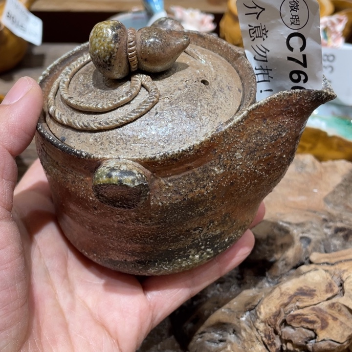 手工制作陶瓷茶具茶杯青蛙