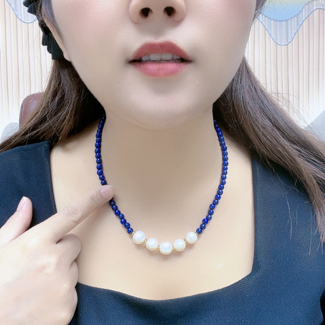 【闪购商品】青金石合金颈饰