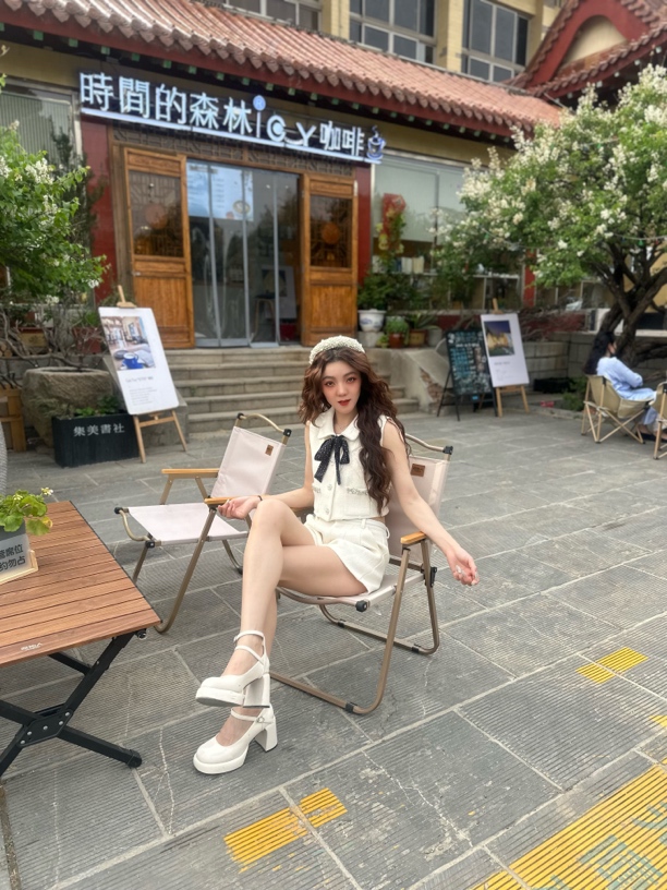 2025夏季新款小香风马甲短裤两件套气质高级感整套穿搭