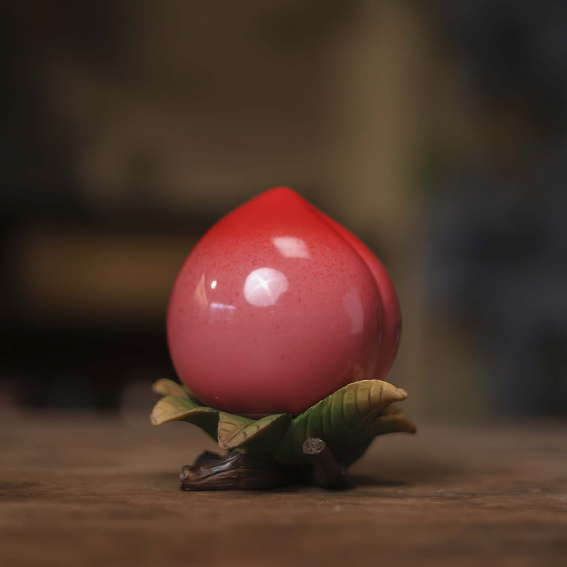 【悦生活】桃子摆件（Q9499）