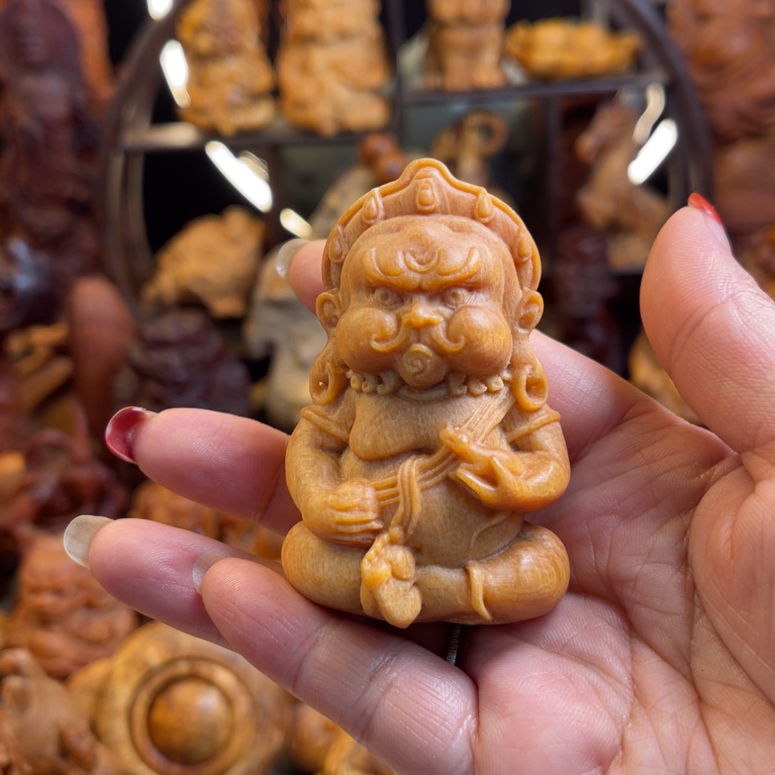 松木（琥珀木）其他黄财神
