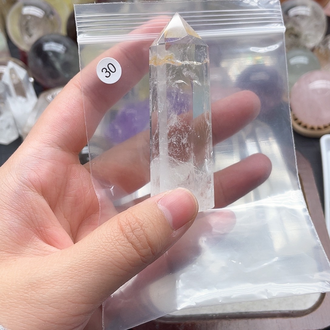 美***去未镶嵌水晶珠宝半成品30