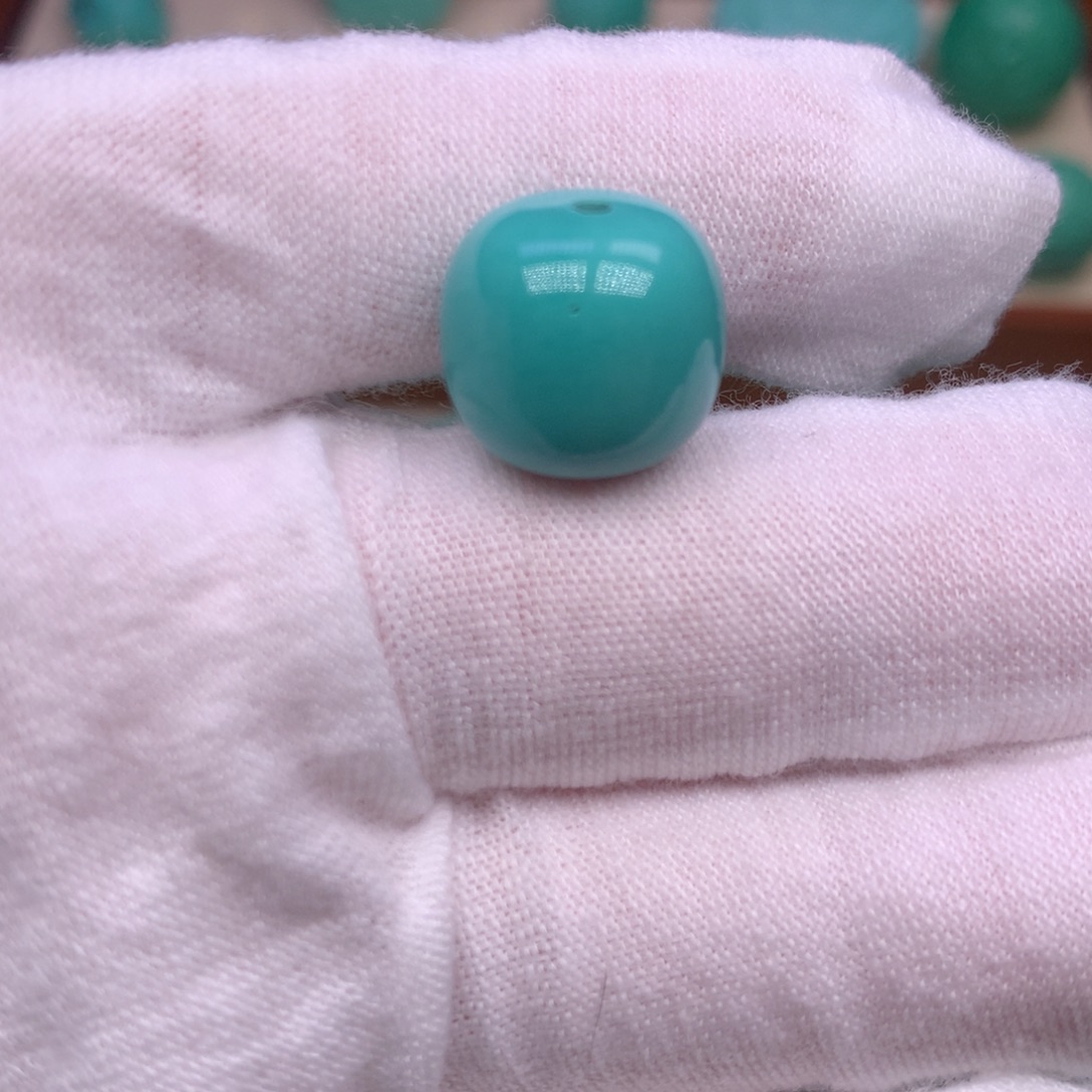 原生态散珠配珠老型卡13.9微瑕