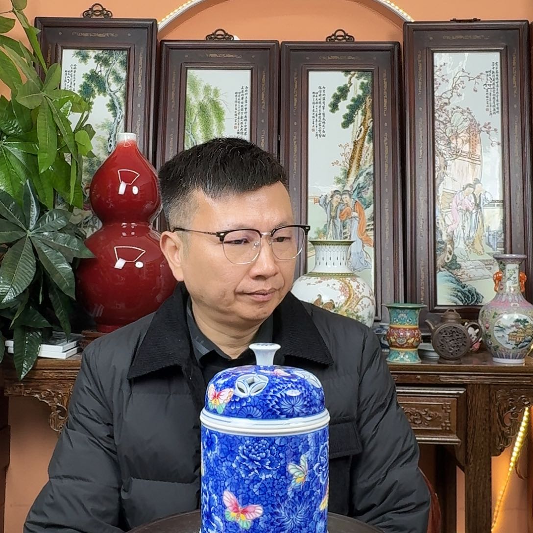 陶摆件景德镇陶瓷手工香炉