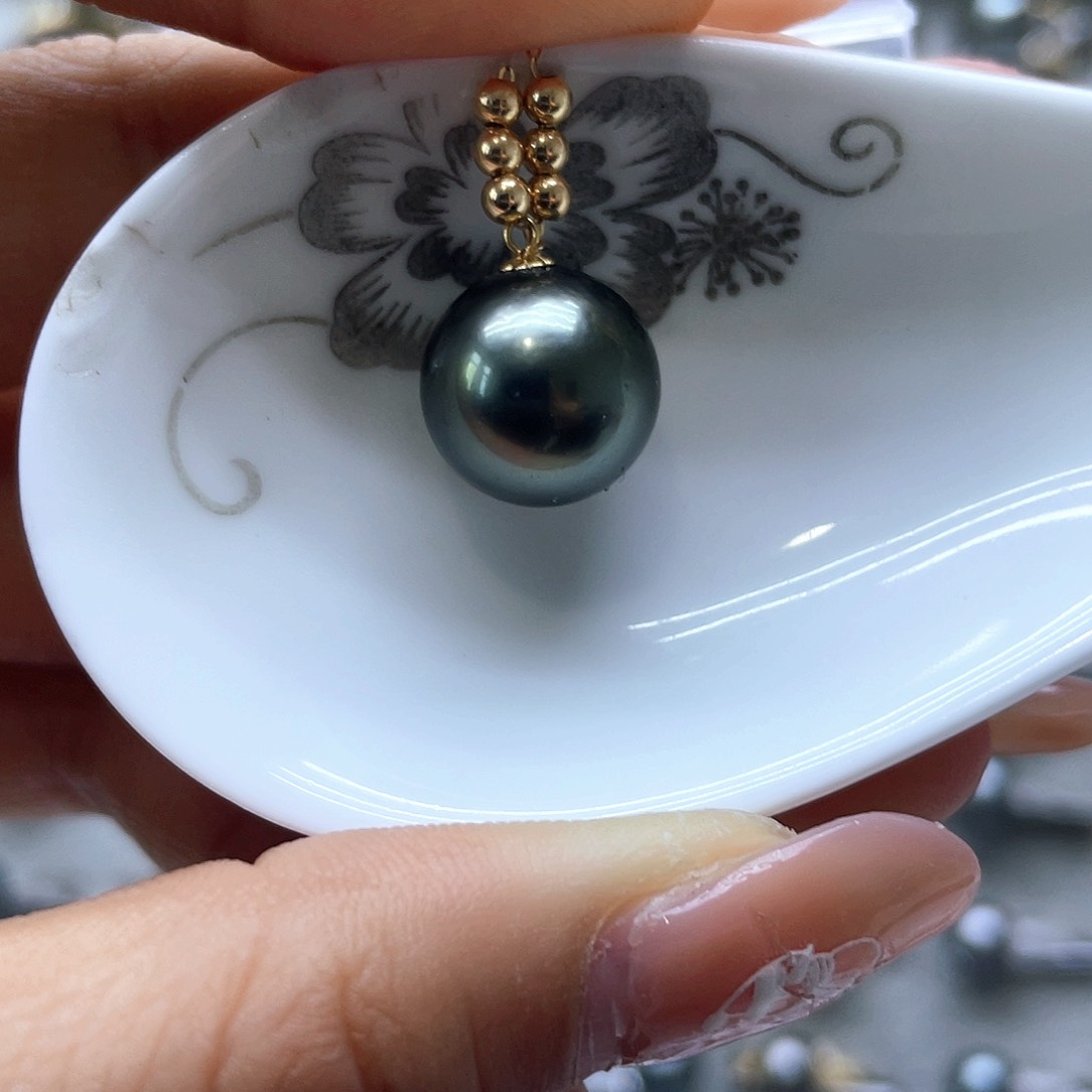 海水珍珠颈饰18K金镶嵌