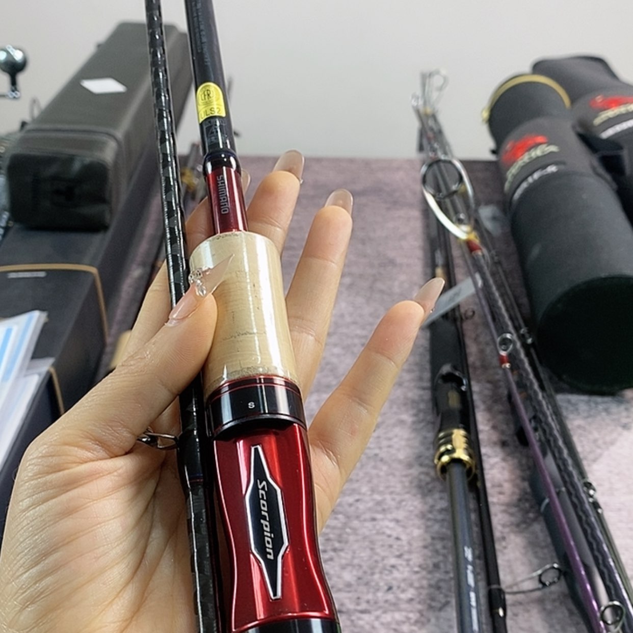 【闪购商品】2.4m碳素鑫****司红蝎