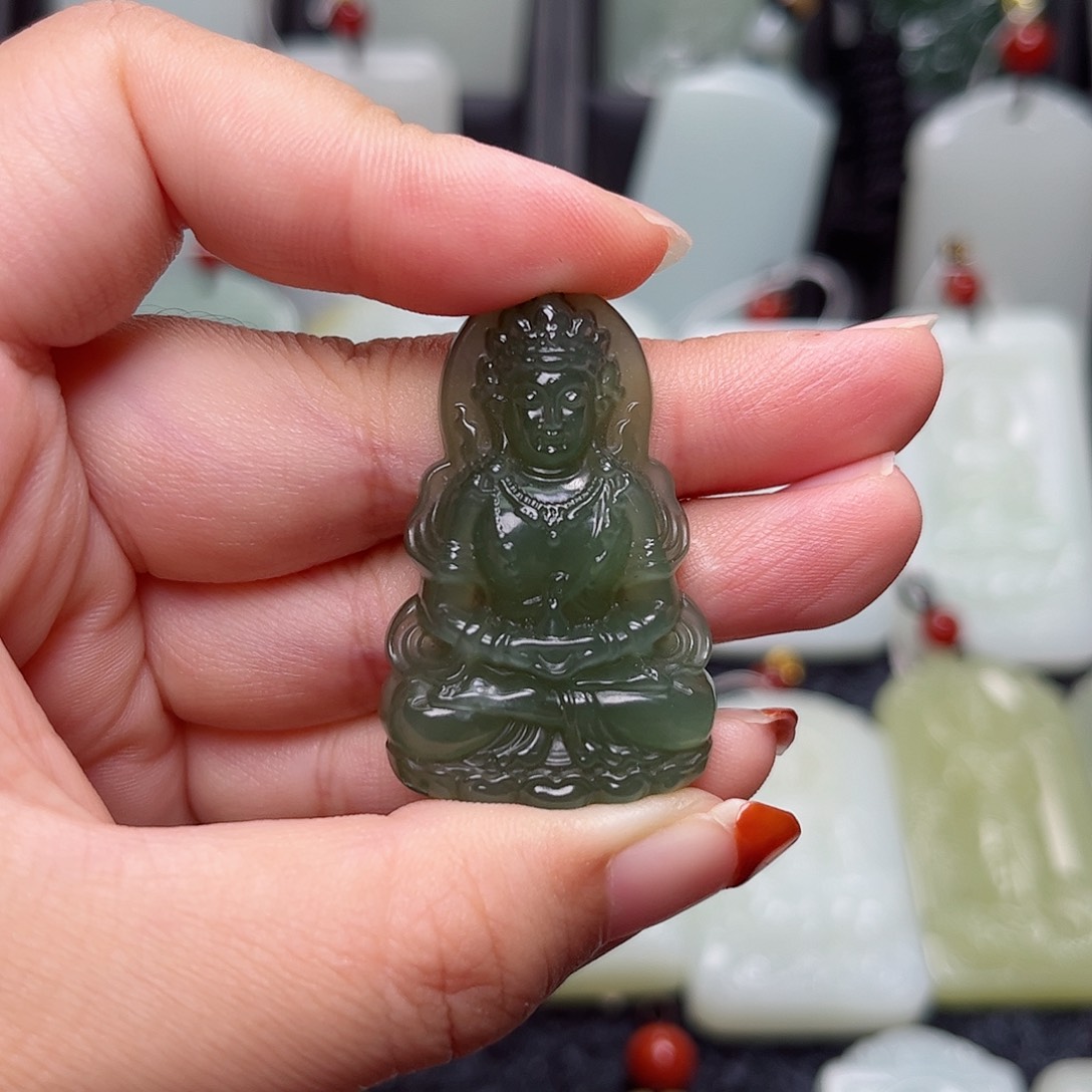 和田玉挂件未镶嵌