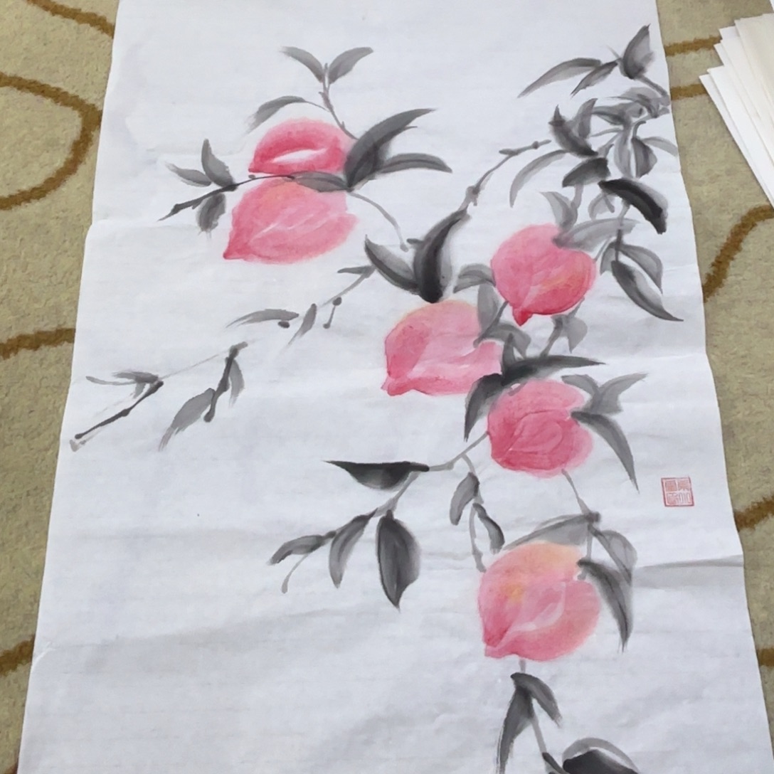 国画国画老师作品刘