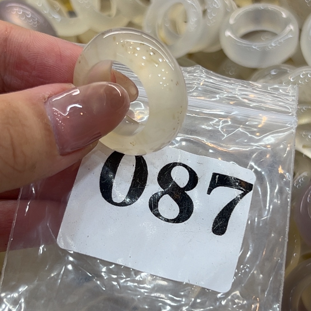 玛瑙/玉髓戒指合金87港15